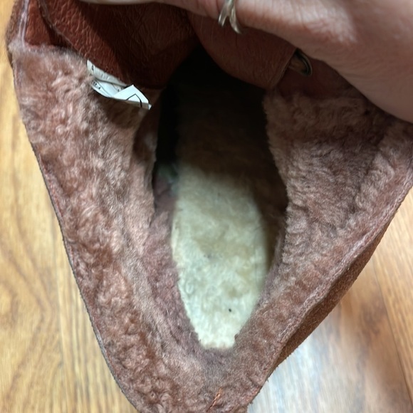 Ugg Sophia Rust Suede Boots - Picture 9 of 10